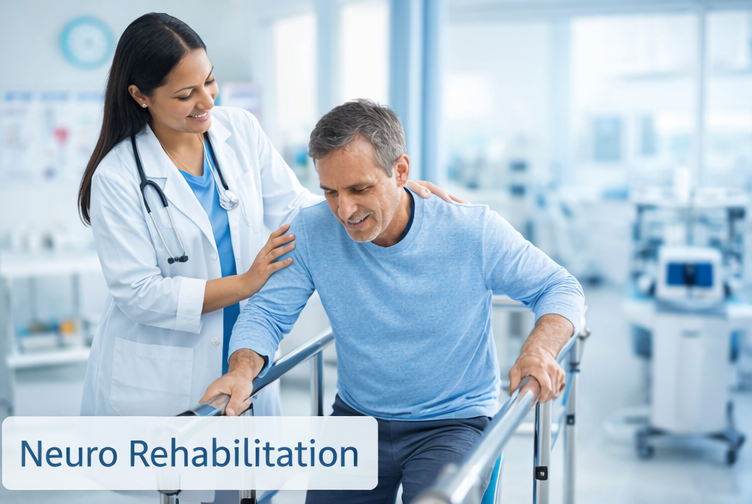 Neurological rehab illustration